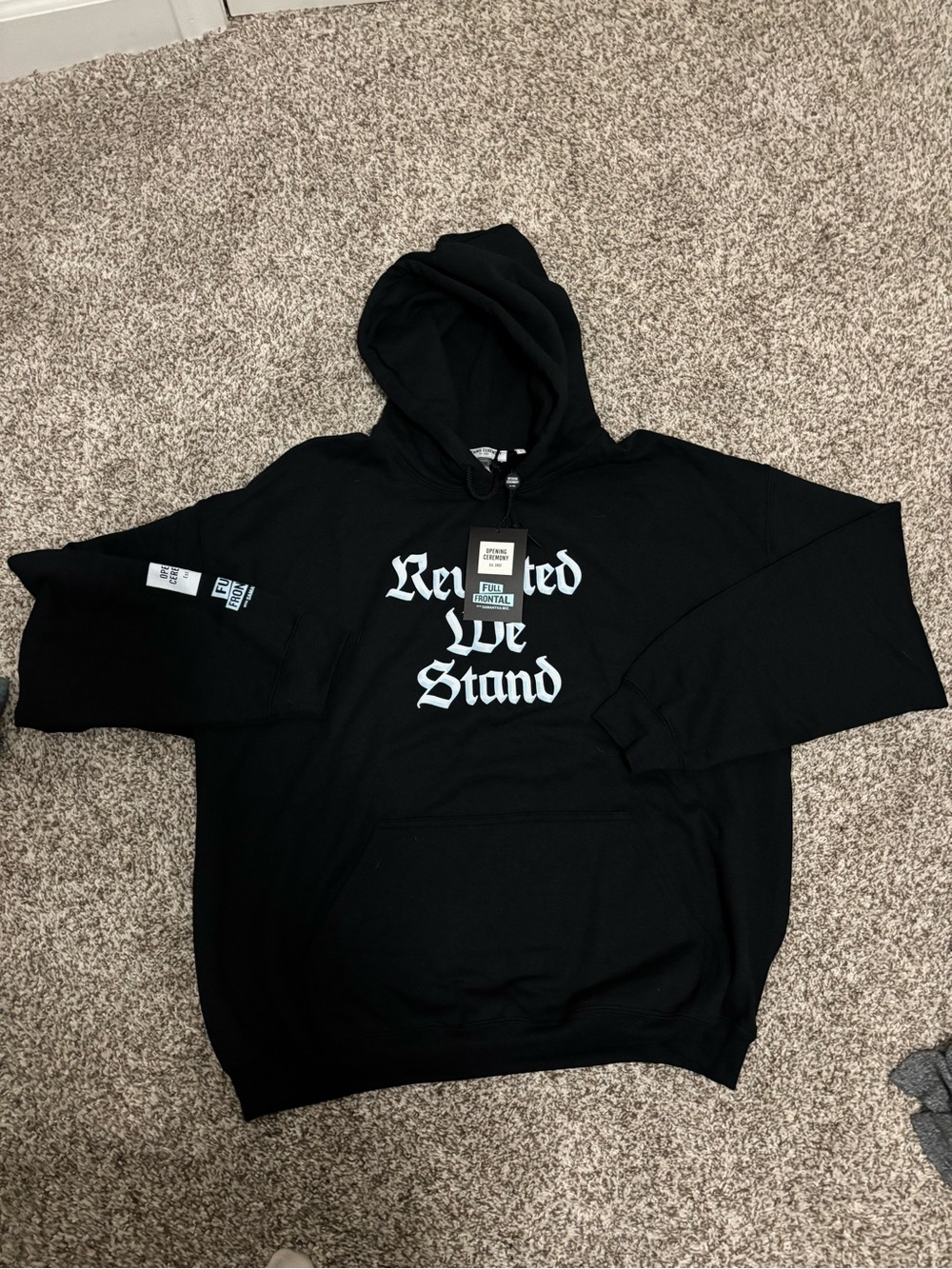 Open Ceremony x Samantha Bee Reunited We Stand black hoodie